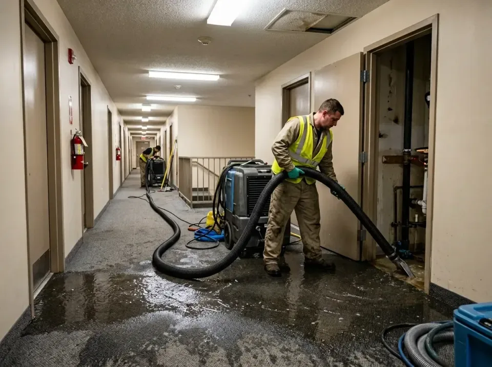 multi-unit-apartment-hallway-f-005 — frequently asked questions, Emergency Burst Pipe Water Extraction & Removal in Paynesvi…